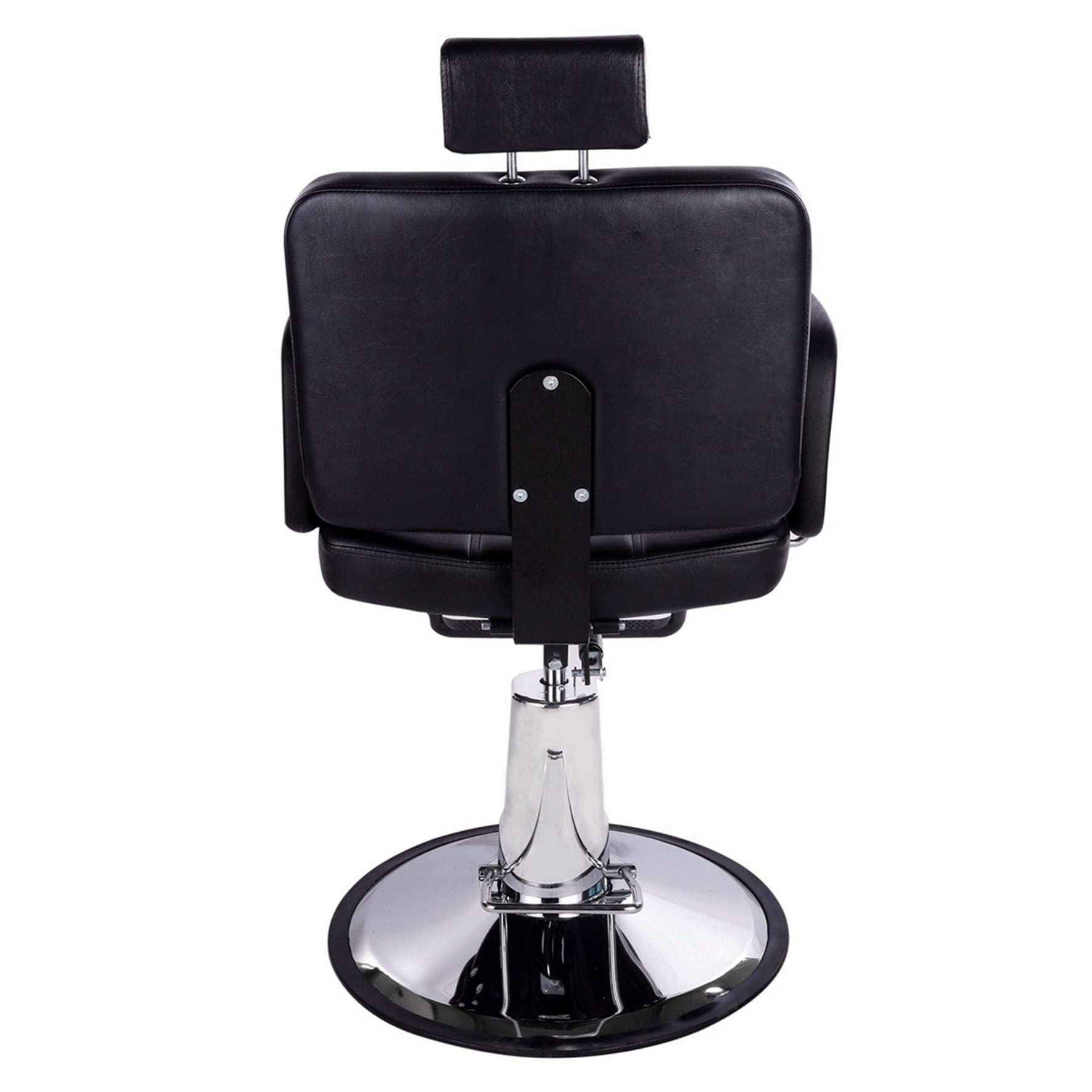 Beautystyle Reclining Barber Chair with Headrest Hydraulic Recline Salon Chair for Hair Stylist