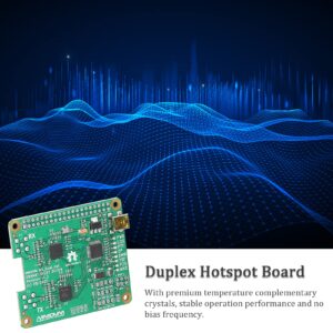 BUZHI MMDVM Duplex Hot Board, MMDVM Duplex Hot Board with OLED Display Support DMR P25 D Star Mini Relay Module Support UHF VHF for Raspberry Pi