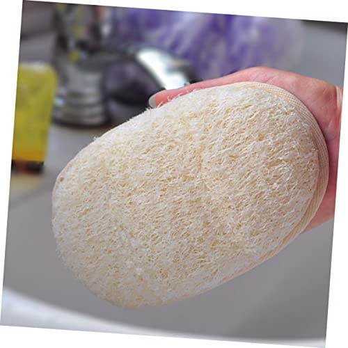 Beavorty Bath Loofah Loufas Bath Scrubber Loofah Bath Spa Pad Loofah Bath Brush Bath Pad Scrubber Bath Towel Wipe Plant Loofah Back Scrubber Bath Body Brush Take a Bath Sponge Scrubber