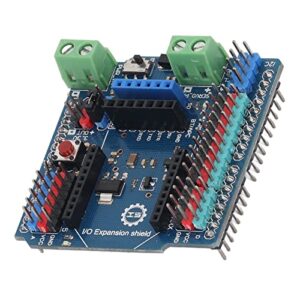 IO Expansion Module, Plug and Play IO Expansion Board Support External Power Supply 3P Communication Storage Interface for DIY