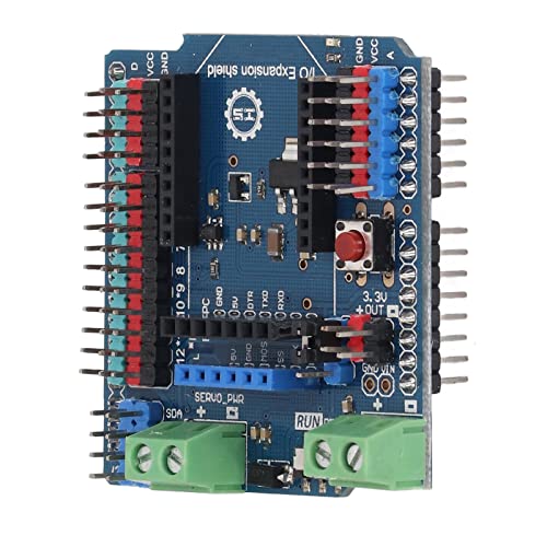 IO Expansion Module, Plug and Play IO Expansion Board Support External Power Supply 3P Communication Storage Interface for DIY