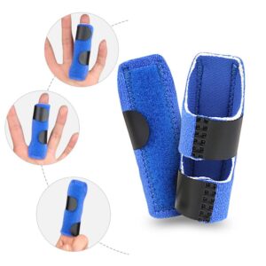 kekafu Trigger Finger Splints, Finger Brace, Finger Knuckle Immobilization, Broken Finger Protector, Broken Fingers Straightening, Arthritis Relief, Pain Relief