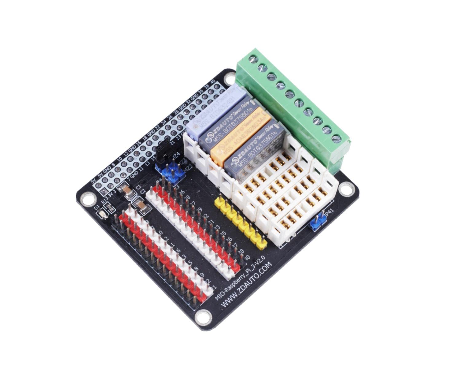 NGW-1pc Starter Kit with Expansion Board for Raspberry Pi 3,M5S I/O modules and PLC