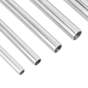 6pcs Body Jewelry Piercing Receiver 4mm 5mm 6mm 7mm 9mm 10mm, Stainless Steel Piercing Receiving Tubes