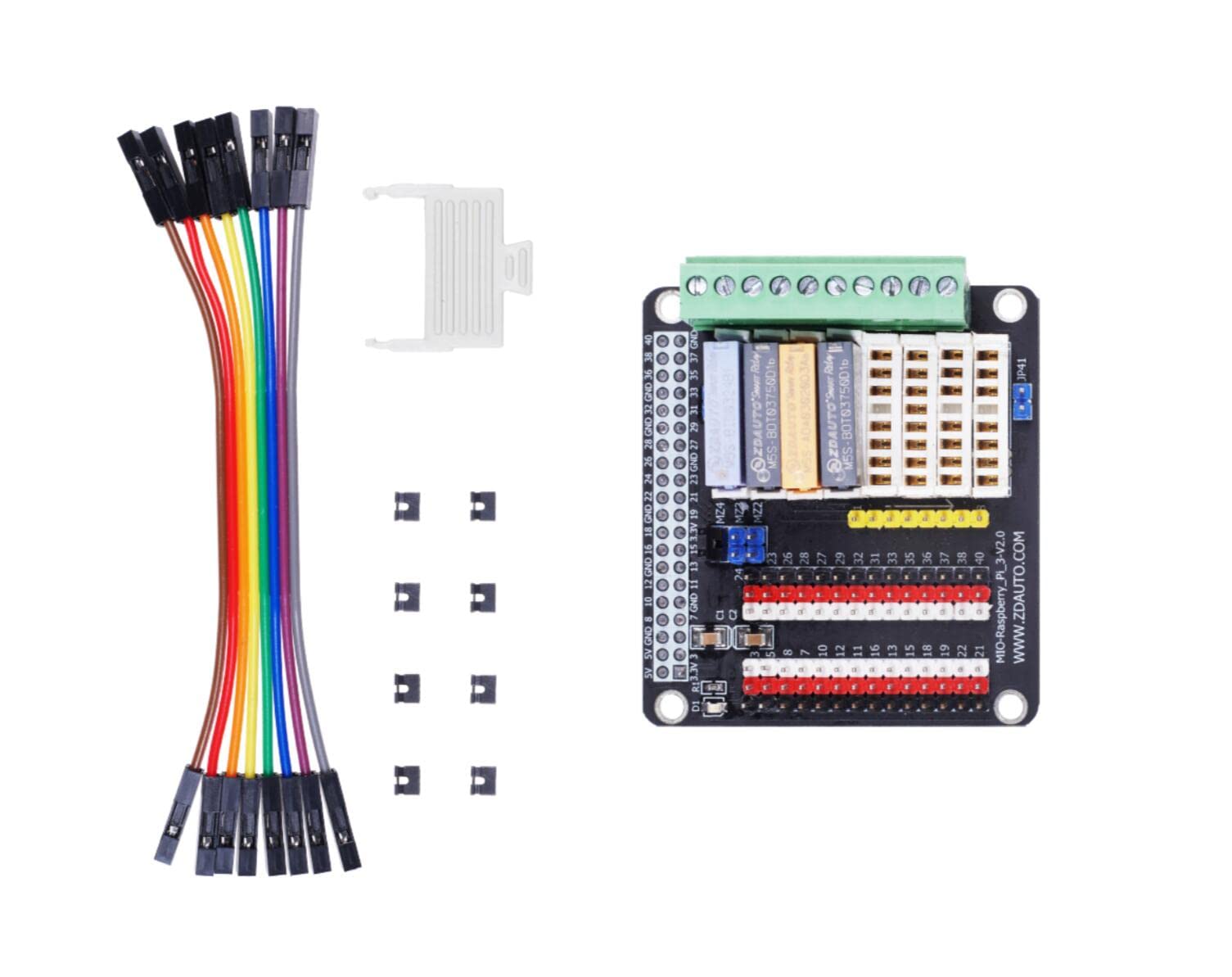 NGW-1pc Starter Kit with Expansion Board for Raspberry Pi 3,M5S I/O modules and PLC