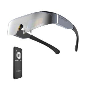 mypowr ar glasses, 3d vr hmd monitor, 1920x1080x2 hd display, 4k display 4496ppi, hardware 3d split screen, connected to various media sources directly