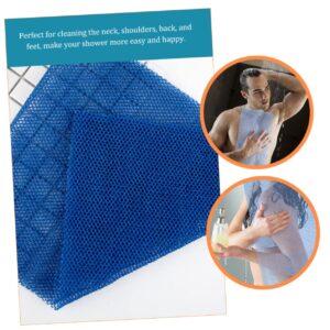 GLEAVI 10 Pcs Bath Towel Bath Sponge Back Scrubber for Shower African Exfoliating Net African Washcloth African Wash Net Exfoliating Body Scrubber Luffa Loufas Bath Net Clean Nylon Miss