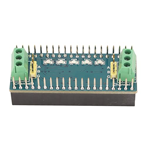 VINGVO Expansion Board, Dual Channel 2CH RS485 Board SP3485 Transceiver for Development