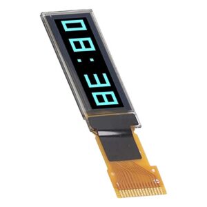 Display Screen, 15 Pin Energy Saving SPI Interface Self Illumination Display Screen Module for DIY(Blue)