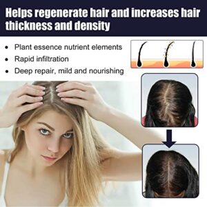 Hair Growth Essential Oil, Nourishing Reduce Loss Improve Scalp Circulation Safe Ingredients 30ml Thickening Hair Strengthening Essential Oil for Home Use