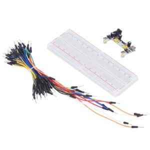 Breadboard Kit 12V, 830 Tie Points Breadboard Kit for Programming DIY Projects