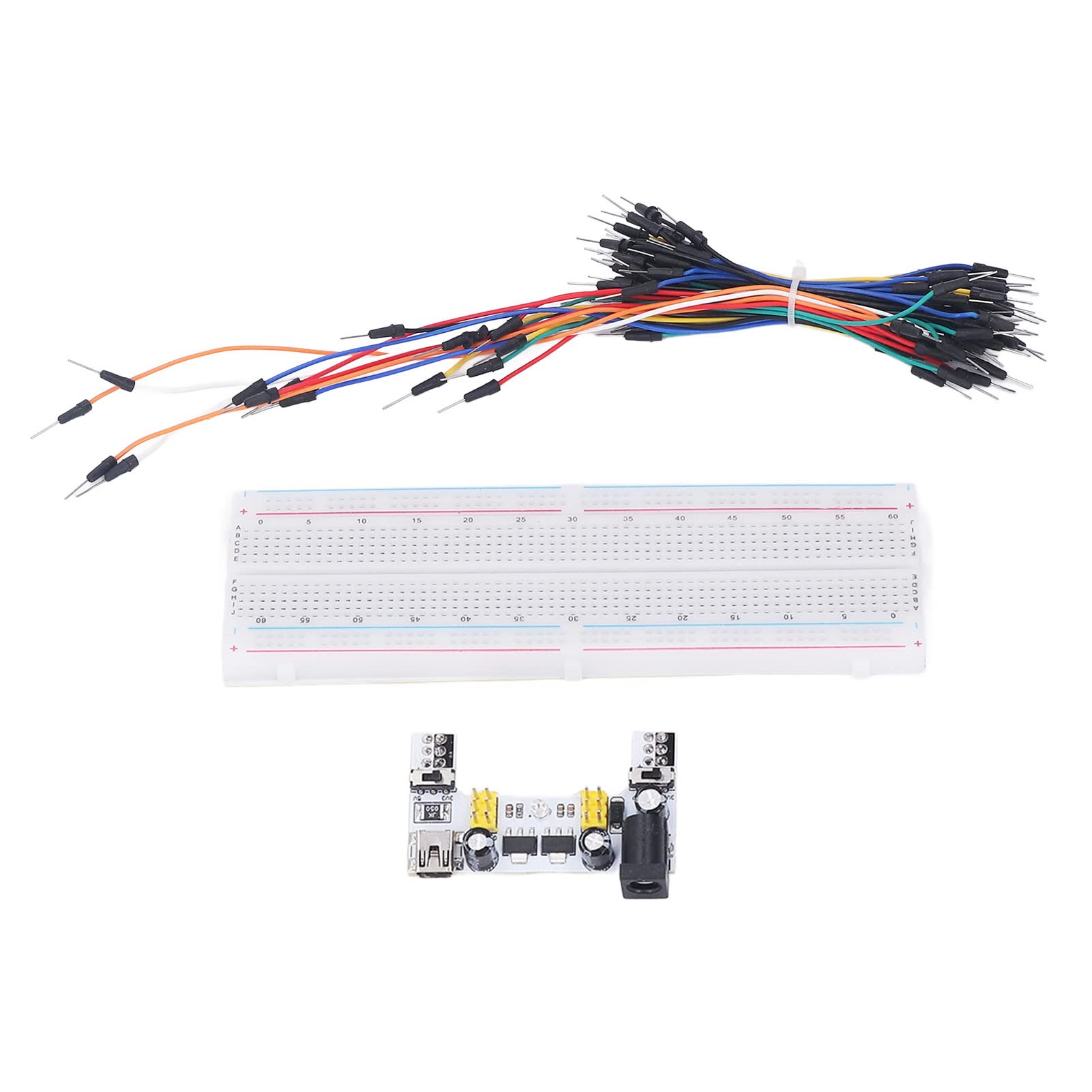 Breadboard Kit 12V, 830 Tie Points Breadboard Kit for Programming DIY Projects