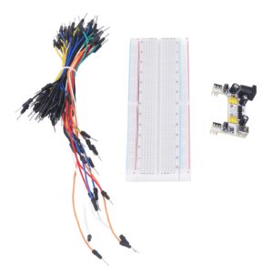 Breadboard Kit 12V, 830 Tie Points Breadboard Kit for Programming DIY Projects