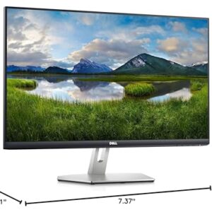 Dell S2721H 27 inchs Monitor - 27" IPS LED FHD, AMD FreeSync, HDMI, Built in Speakers, VESA Certified, Silver