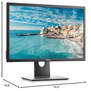 Dell P2217 22 inchs WSXGA+ 16:10 LED LCD Monitor, Black – 22", 1680 x 1050 Resolution, 250 cd/m², DisplayPort, HDMI, VGA Ports