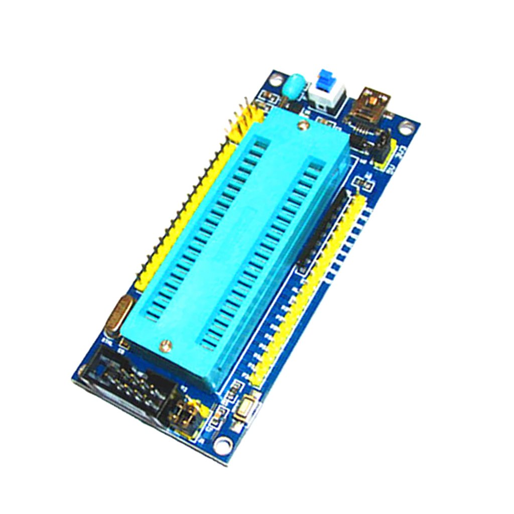 jojomis 28mm Development Board Minimum System Board 51 MCU STC89C52 AT89S52 Green