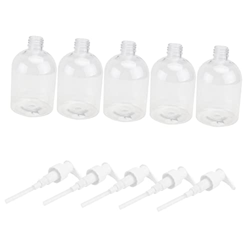 Zerodeko 5pcs soap Pump Dispenser refillable Dispenser Bottle Push Type Lotion Dispenser refillable Liquid soap Dispenser Foam Pump Bottle Lotion Bottle Cosmetic Bottle Travel Hand wash