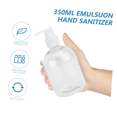 Zerodeko 5pcs soap Pump Dispenser refillable Dispenser Bottle Push Type Lotion Dispenser refillable Liquid soap Dispenser Foam Pump Bottle Lotion Bottle Cosmetic Bottle Travel Hand wash