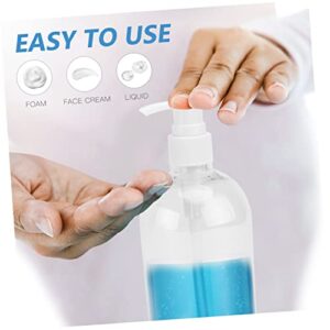 Zerodeko 5pcs soap Pump Dispenser refillable Dispenser Bottle Push Type Lotion Dispenser refillable Liquid soap Dispenser Foam Pump Bottle Lotion Bottle Cosmetic Bottle Travel Hand wash