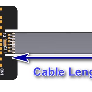 ADT-Link SD toSDHC SDXC UHS-I SD Card Extender Cable TF Memory Card Extension Card high-Speed Transmission Extension Flat Cable. (3cm, B11SF)