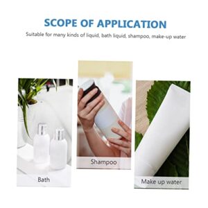 Zerodeko 5pcs soap Pump Dispenser refillable Dispenser Bottle Push Type Lotion Dispenser refillable Liquid soap Dispenser Foam Pump Bottle Lotion Bottle Cosmetic Bottle Travel Hand wash