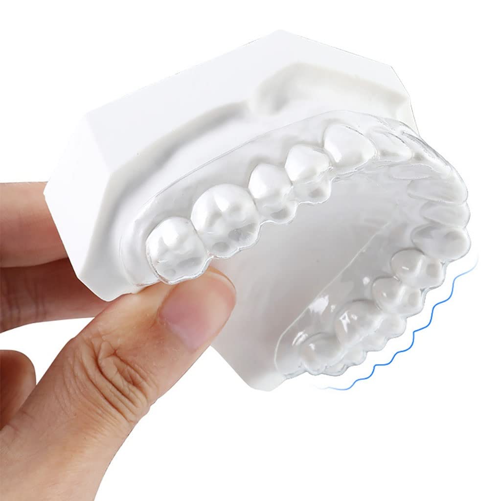 TEPTOARCH Lab Orthodontic Splint Retainer Slice Vacuum Forming Sheet Round Hard/Soft 0.8/1.0/1.5mm Splint Thermoforming Material (1.0mm Hard)