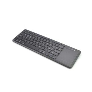 BoxWave Keyboard Compatible with Alienware X15 R2 Gaming Laptop (15.6 in) - MediaOne Keyboard with TouchPad, USB Fullsize Keyboard PC Wireless TrackPad - Jet Black