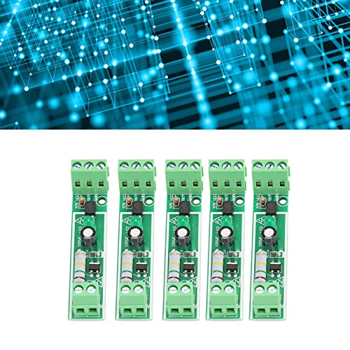 Gaeirt 1 Channel Detection Board, 5PCS Less Interference Output TTL Level Optocoupler Isolation Module for 220VAC Voltage Detection