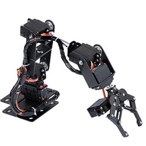 robot mechanical arm, metal gear smoothing rotation robot arm flexible steering for industrial robot parts