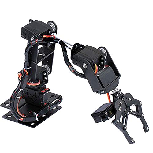 Robot Mechanical Arm, Metal Gear Smoothing Rotation Robot Arm Flexible Steering for Industrial Robot Parts