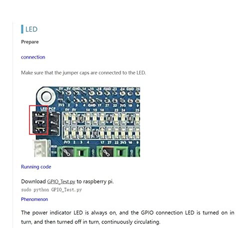 Sensor Expansion Board, ADDA Chip LED GPIO IO Port Terminal Block Development Board Clear Identification for 4B 3B CM4