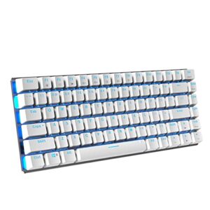 fedrui gaming keyboard, mechanical gaming keyboard, bluetooth wired backlit gaming keyboard for office or home