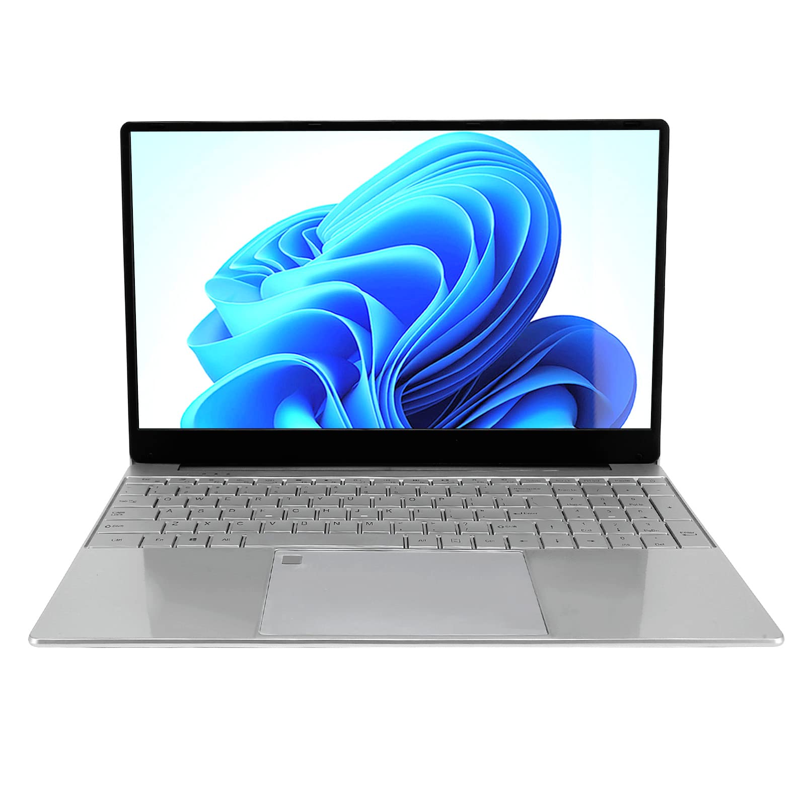 PUSOKEI 15.6in Ultra Thin Laptop, 2.9GHz Intel Celeron N5105 Processor, 12GB DDR4 RAM 256GB SSD, 2K HD IPS Screen, HDMI, Webcam, 2.4G/5G WiFi, BT, Backlit Keyboard, Windows10