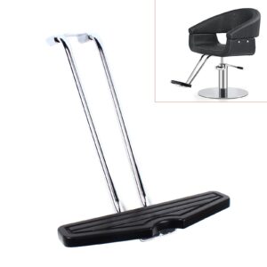 Salon Chair Foot Rest Replacement Parts Simple Hair Salon Chair Foot Rest Tripod Stand for Salon Chair Swivel Chair Footrest Beauty Spa Accessory US Stock