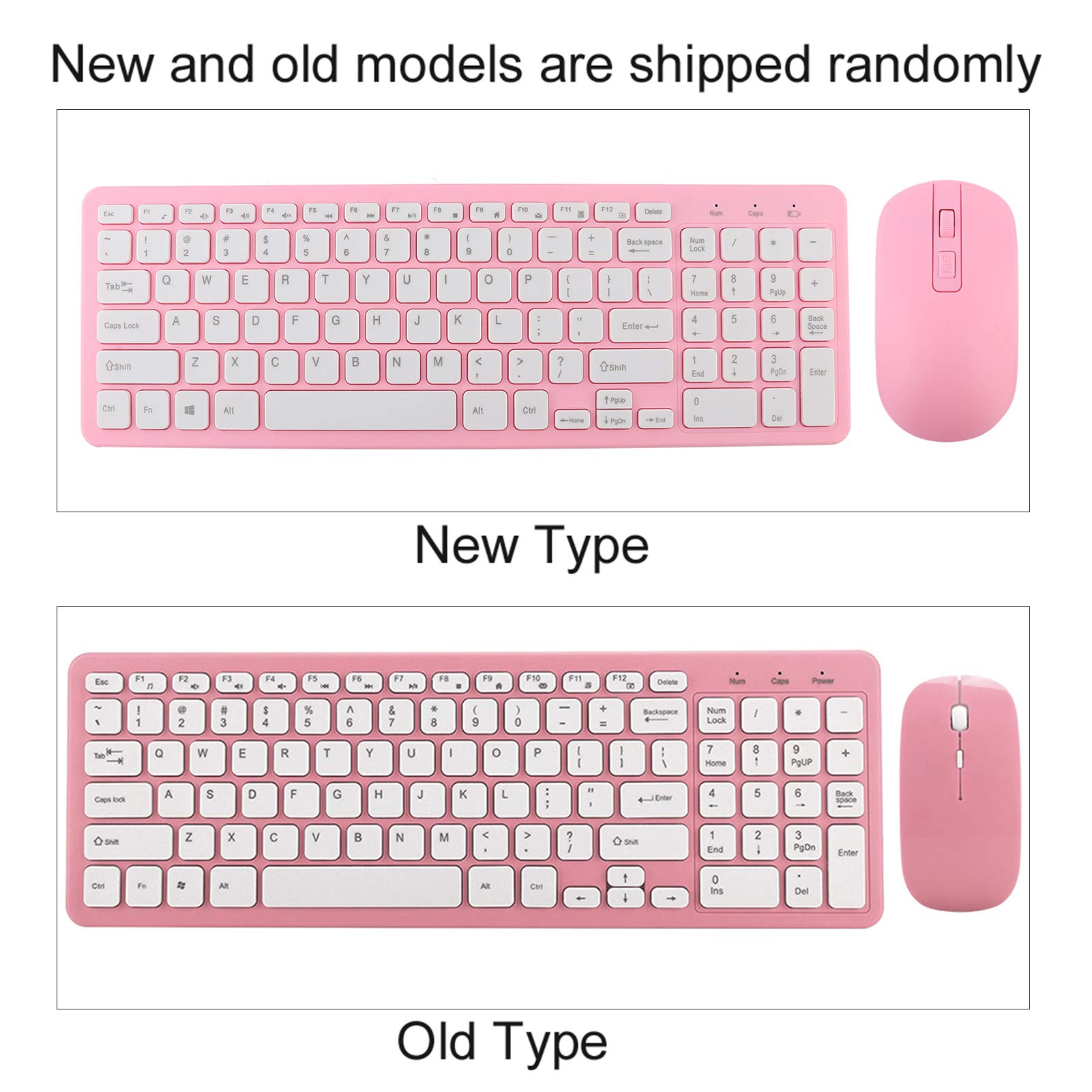 Mouse Keyboard Set - Gaming Keyboard Mouse Combo - Micro USB Receiver - for Notebook Computer - for OfficeHome (Suit)