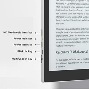 E Paper Monitor, Ink Display Support VESA Interface Multiple Modes 100-240V for Computer (US Plug)