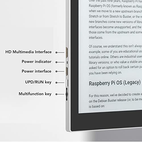 E Paper Monitor, Ink Display Support VESA Interface Multiple Modes 100-240V for Computer (US Plug)