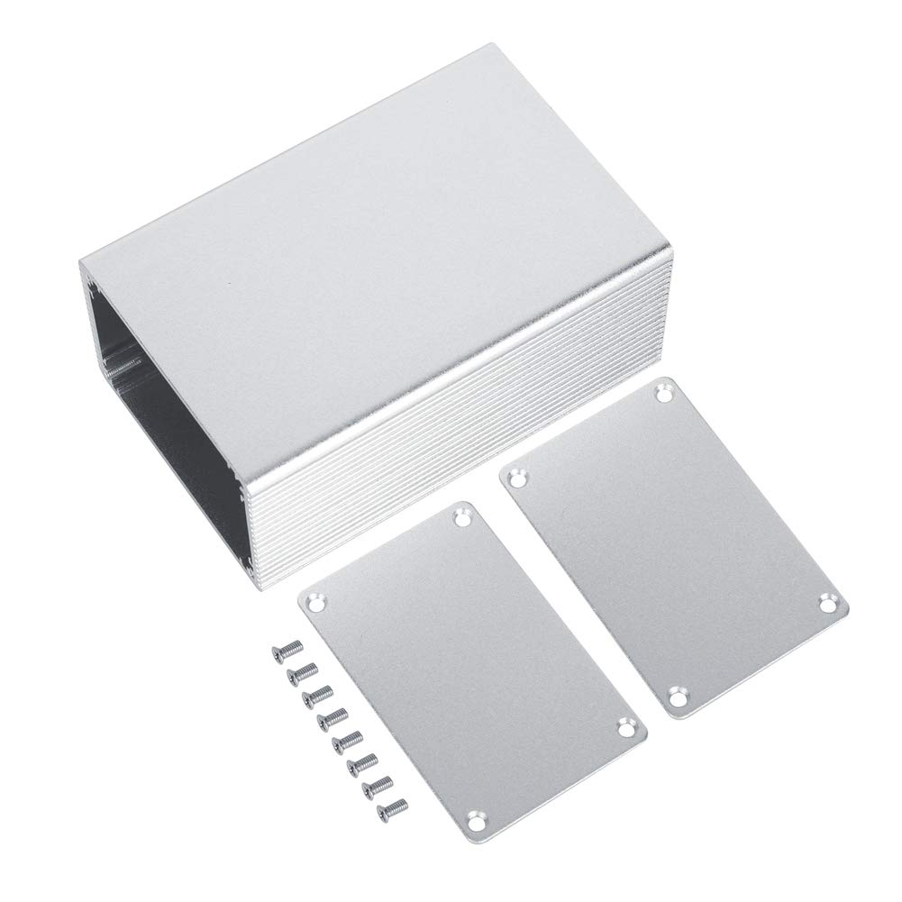 Aluminum Box, Aluminum Shell, Aluminum Alloy Project Box Case Shell, Good Heat Dissipation Performance, for GPRS Circuit Board