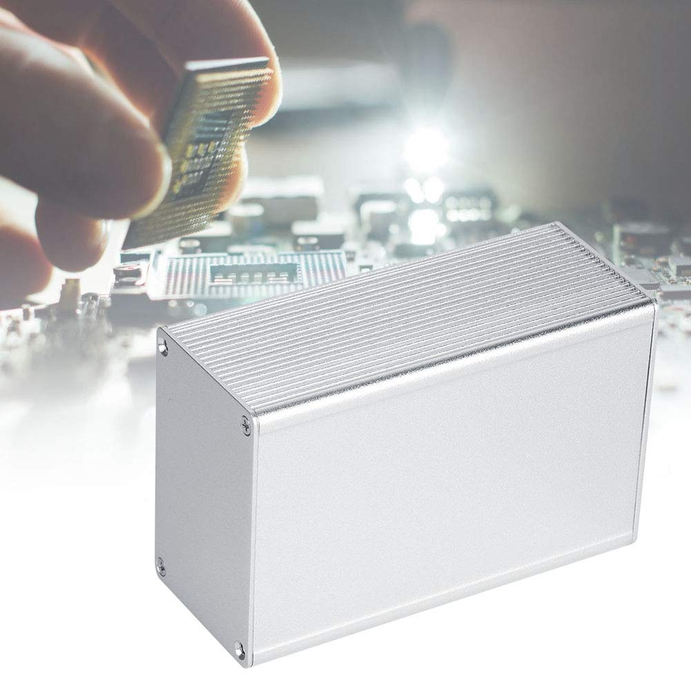 Aluminum Box, Aluminum Shell, Aluminum Alloy Project Box Case Shell, Good Heat Dissipation Performance, for GPRS Circuit Board