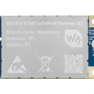 NGW-1set SX1303 915M LoRaWAN Gateway HAT Compatible with Raspberry Pi with L76K Module Standard Mini-PCIe Socket, Long Range Transmission, Large Capacity, Multi-Band Support