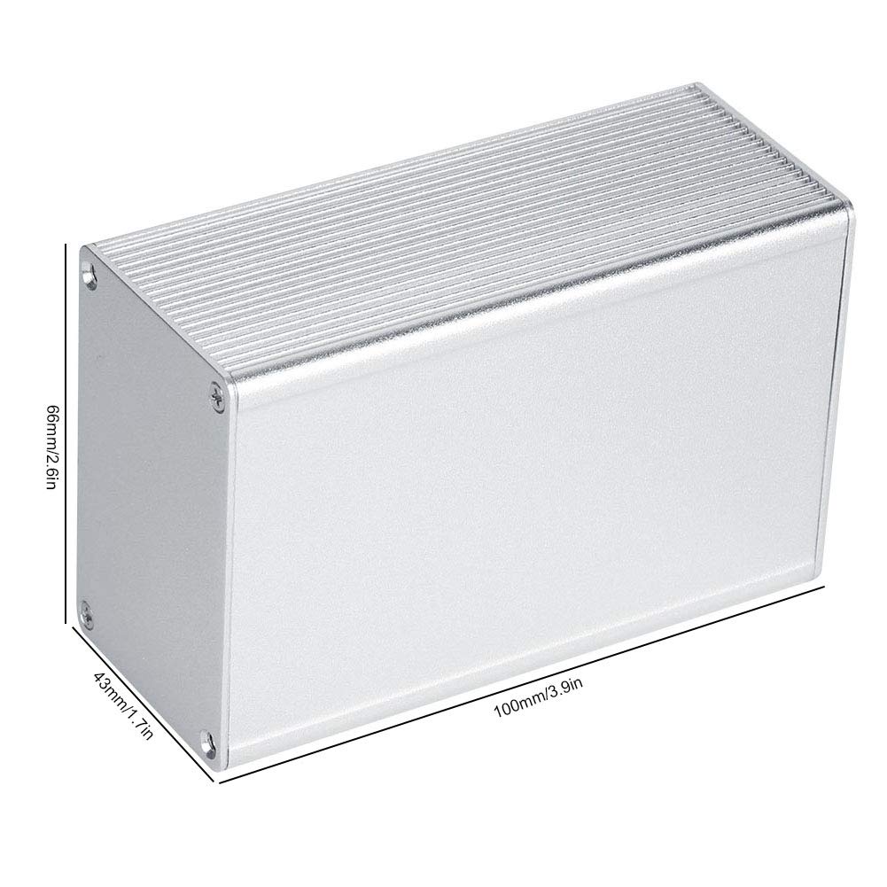 Aluminum Box, Aluminum Shell, Aluminum Alloy Project Box Case Shell, Good Heat Dissipation Performance, for GPRS Circuit Board