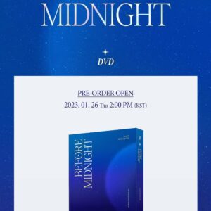 LEE JUN HO 2PM - 2022 FAN-CON Before Midnight DVD