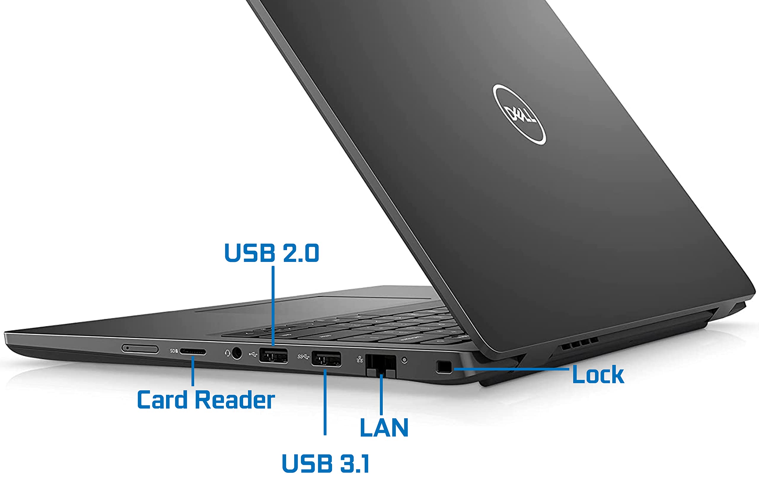 Dell Latitude 3420 Business Laptop 14" FHD, i5-1135G7, 16GB RAM, 256GB NVMe SSD, Webcam, AX Wi-Fi, Bluetooth, Micro SD Card Reader, HDMI, USB Type-C Thunderbolt - Windows 11 Pro (RENEWED)