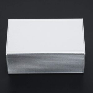 Aluminum Box, Aluminum Shell, Aluminum Alloy Project Box Case Shell, Good Heat Dissipation Performance, for GPRS Circuit Board