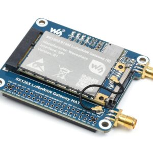 NGW-1set SX1303 915M LoRaWAN Gateway HAT Compatible with Raspberry Pi with L76K Module Standard Mini-PCIe Socket, Long Range Transmission, Large Capacity, Multi-Band Support