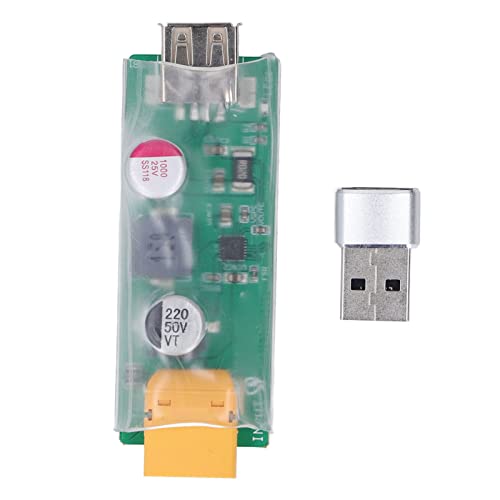 XT60 to USB Charger, USB Charging Conversion Module Safety Protections Plug and Play Portable for Electronic Devices