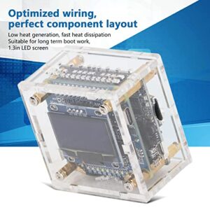 FECAMOS Hotspot Module, Low Bit Error Rate Solve Distance Limitation 1.3in Screen MMDVM Hotspot Board with USB Cable for Network Cable Connection