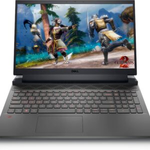 Dell 2023 G15 15.6" 120Hz FHD Gaming Laptop 12-Core Intel i5-12500H 32GB DDR5 1TB NVMe SSD NVIDIA GeForce RTX 3050 4GB GDDR6 USB-C w/DP HDMI2.1 WiFi AX BT RJ-45 Backlit KB Webcam Windows 11 Pro