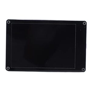 KUIDAMOS PC Mini Monitor, Brightness Adjustment Energy Saving Full Viewing Angle 3.5in IPS Secondary Screen for Computer