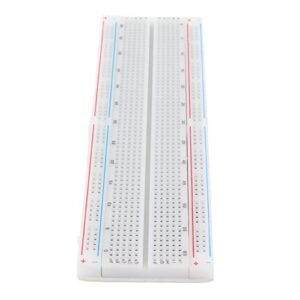 830 Tie Points Breadboard, 3.3V 5V Output Power Module Female USB Socket Easy Connection Less Error 65Pcs Wire Clear Markings for DIY Project Programming